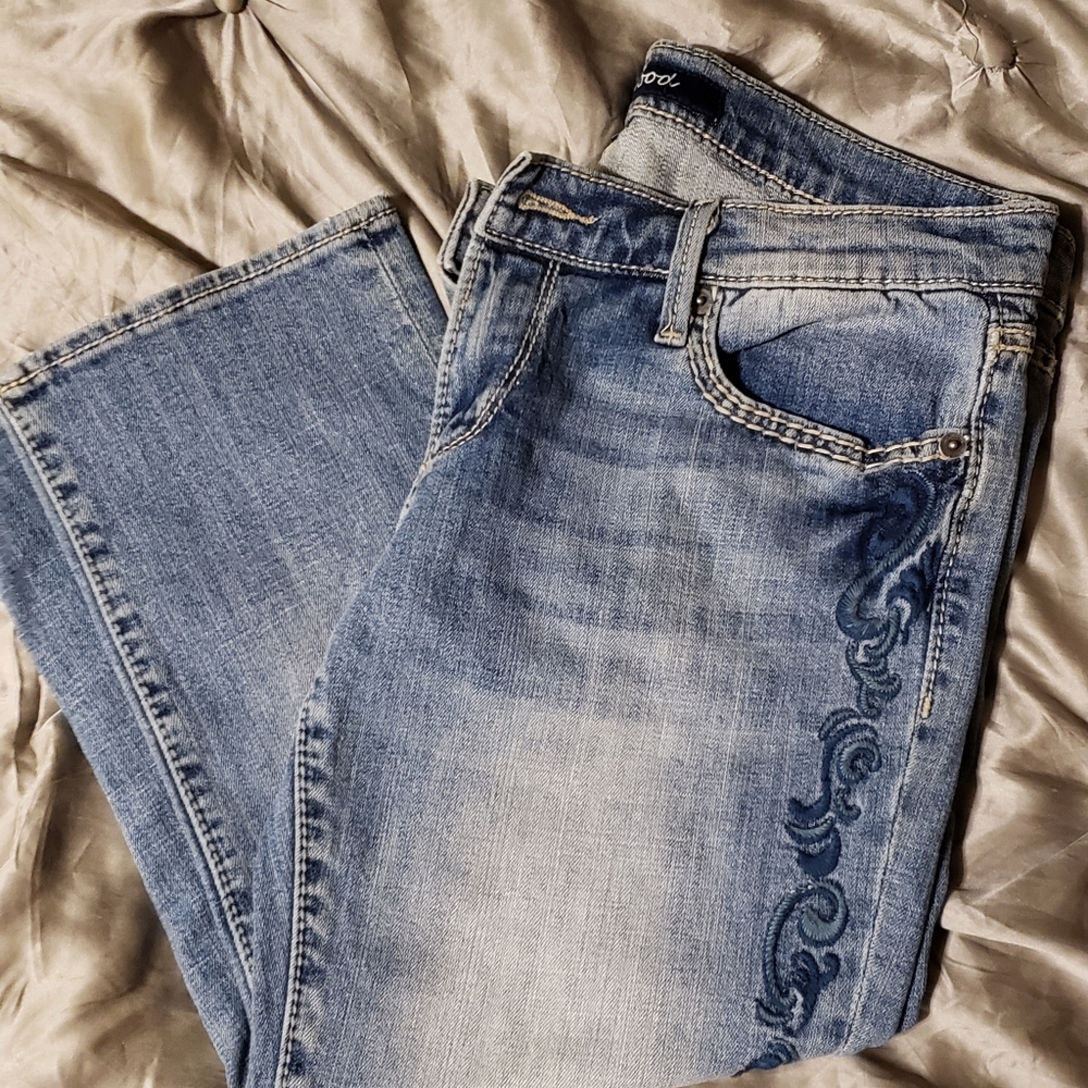 Driftwood cropped jeans